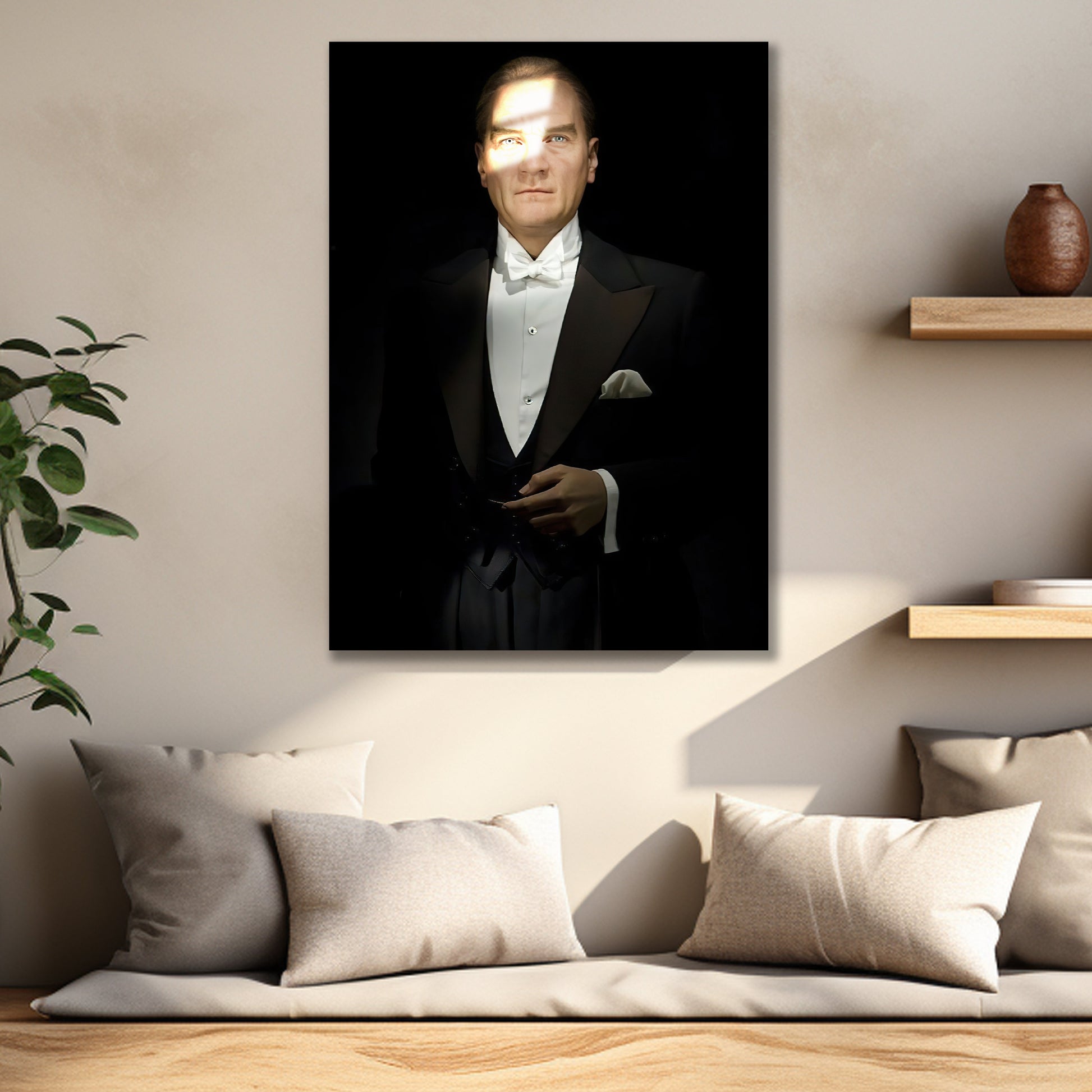 Atatürk Cam Tablo dekorica