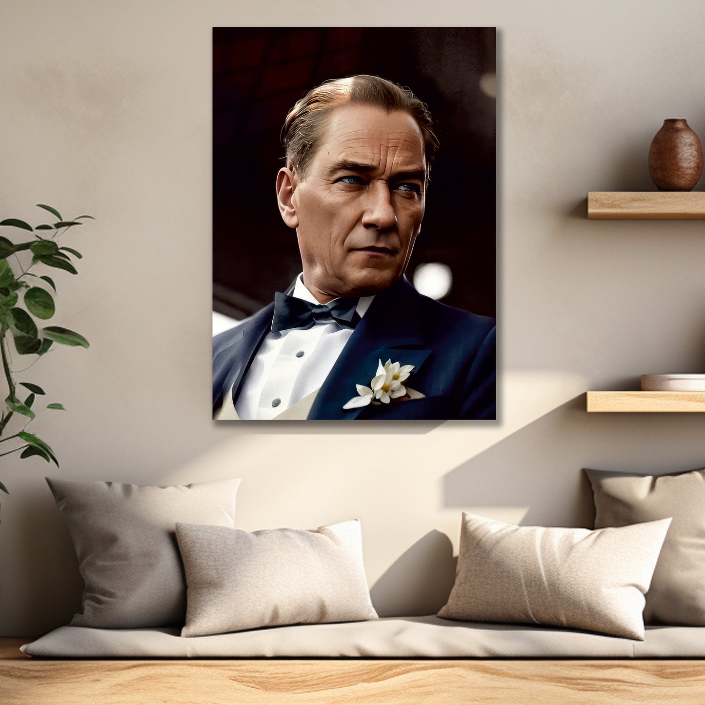 Atatürk Cam Tablo dekorica