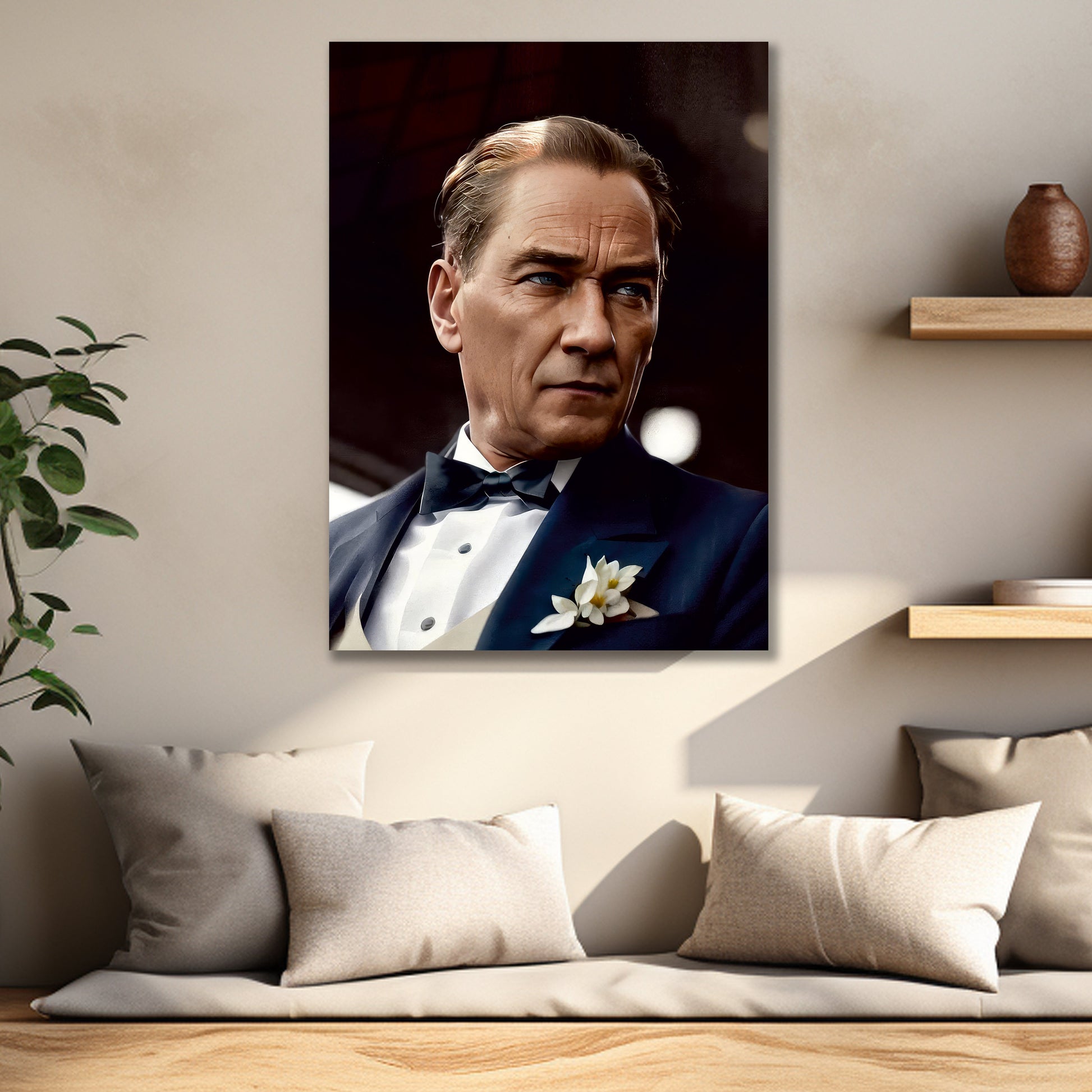 Atatürk Cam Tablo dekorica