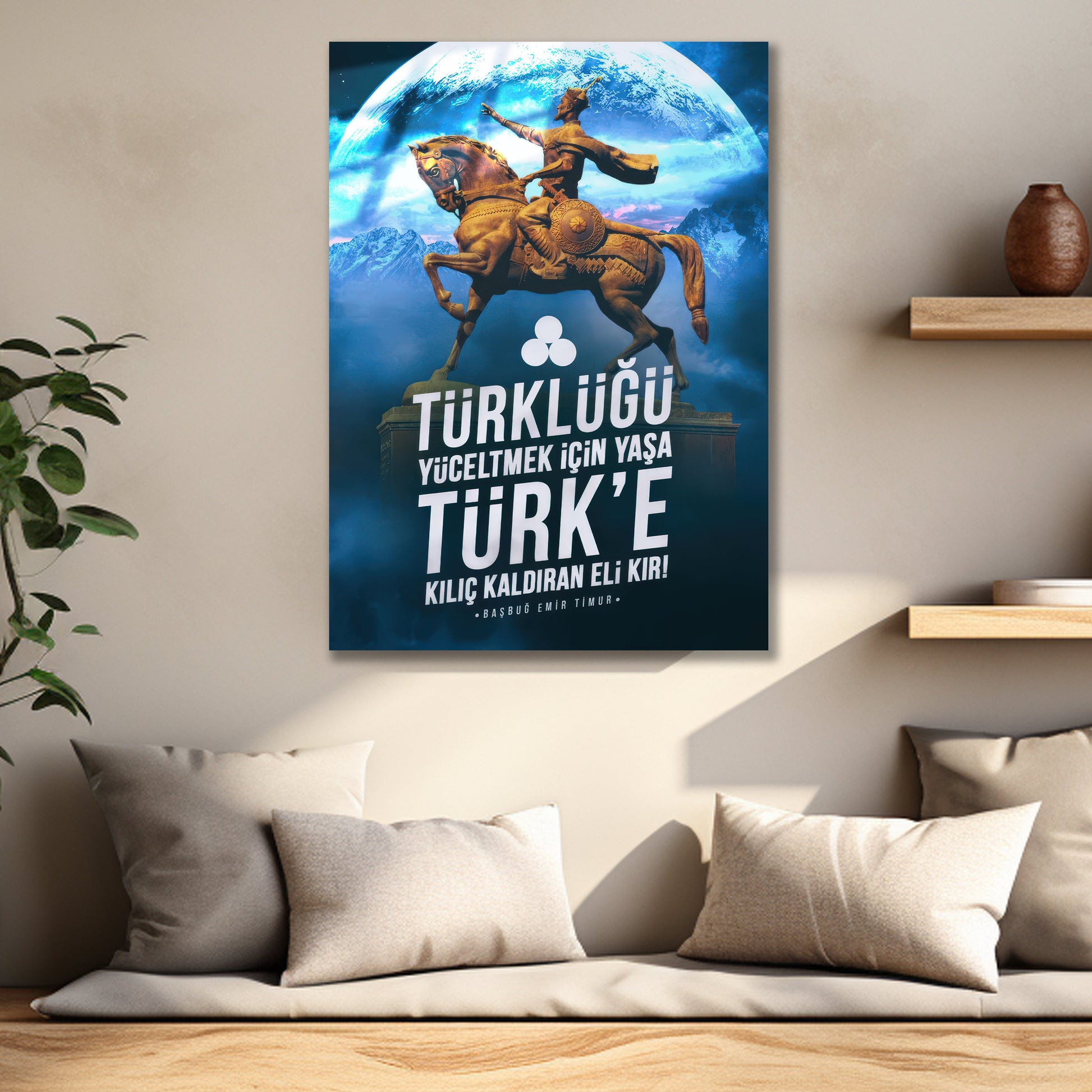 Türkçü Cam Tablo dekorica