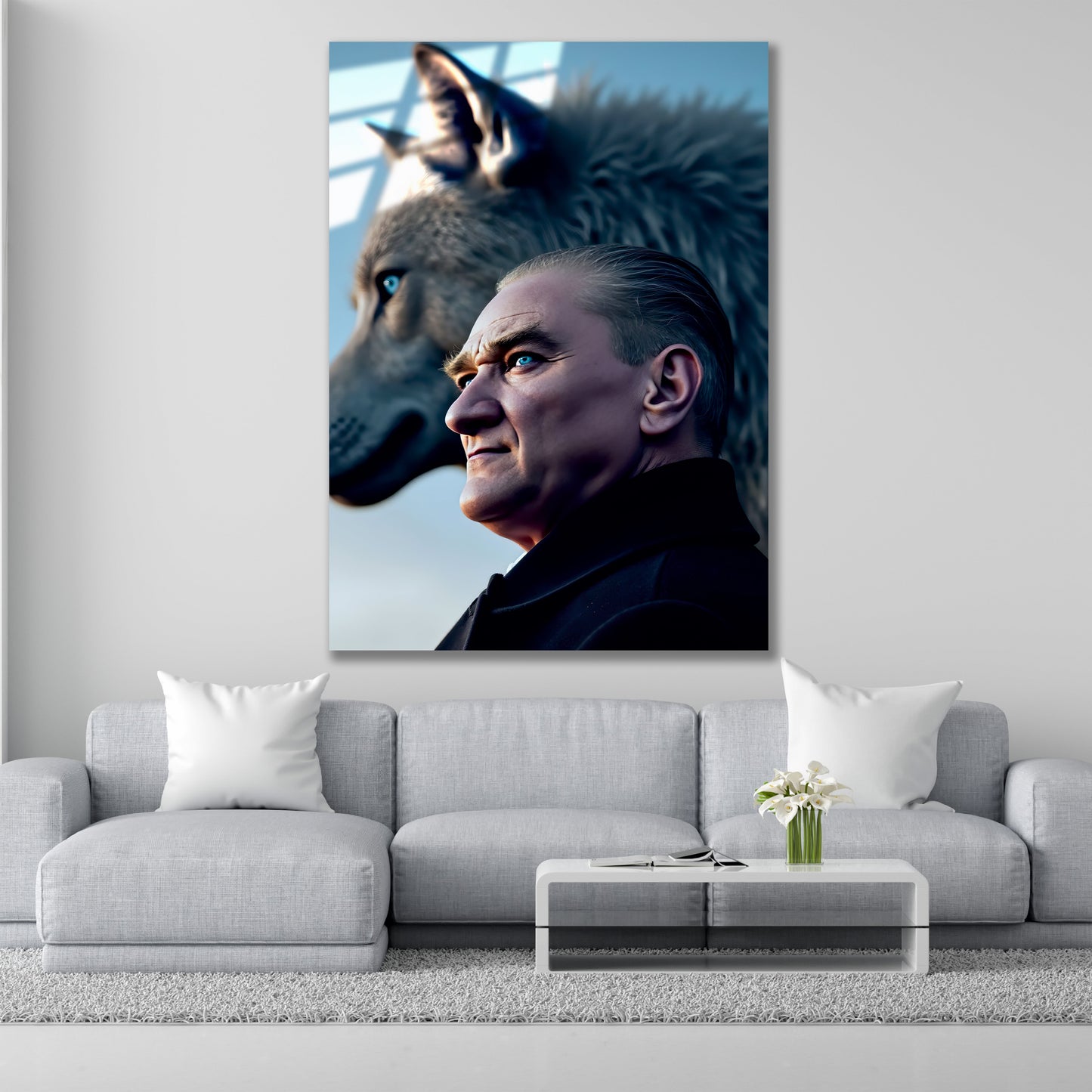 Atatürk Cam Tablo dekorica
