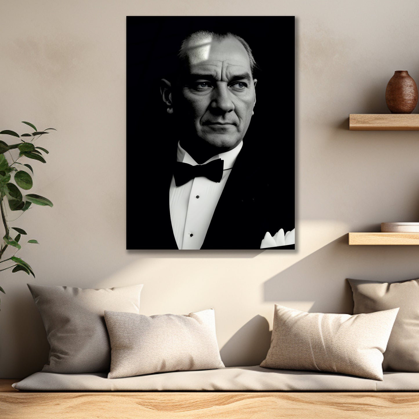 Atatürk Cam Tablo dekorica
