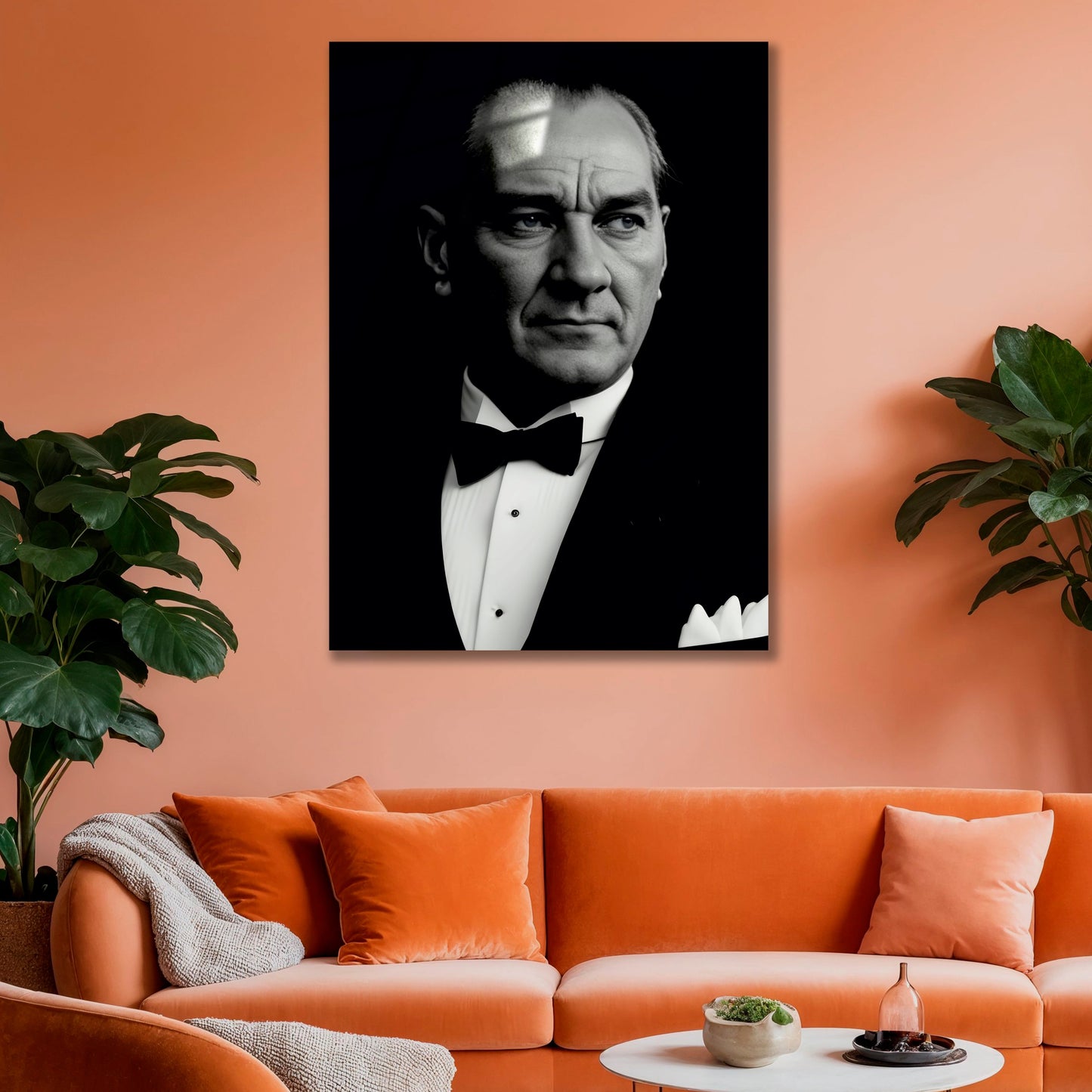 Atatürk Cam Tablo dekorica