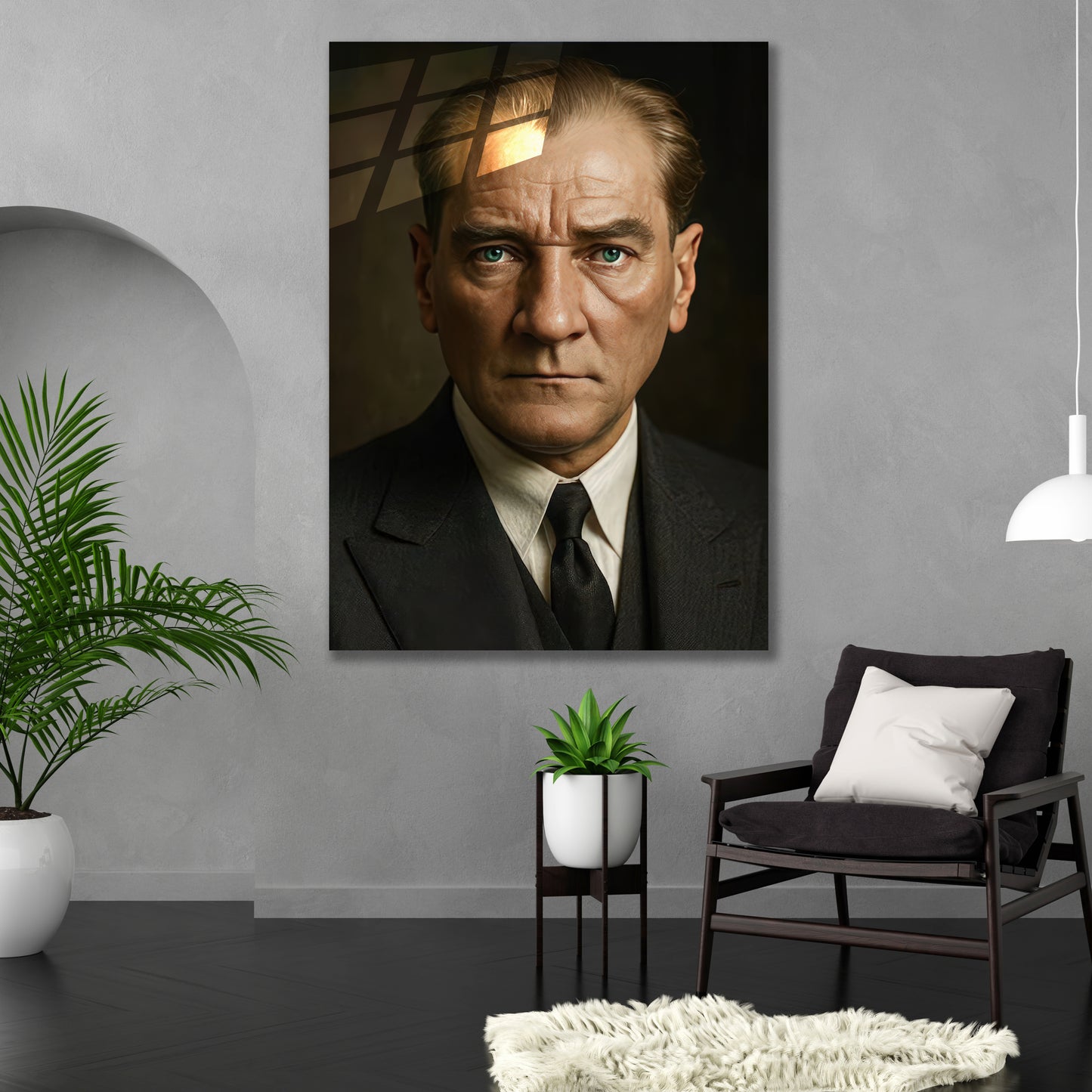 Atatürk Cam Tablo | Portre