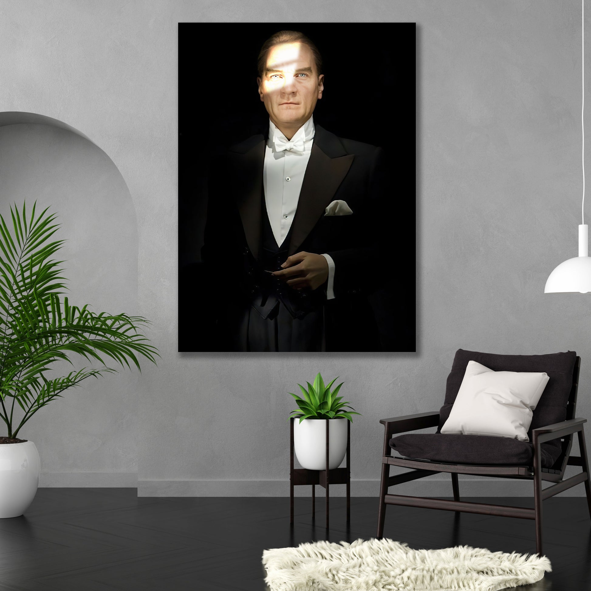 Atatürk Cam Tablo dekorica