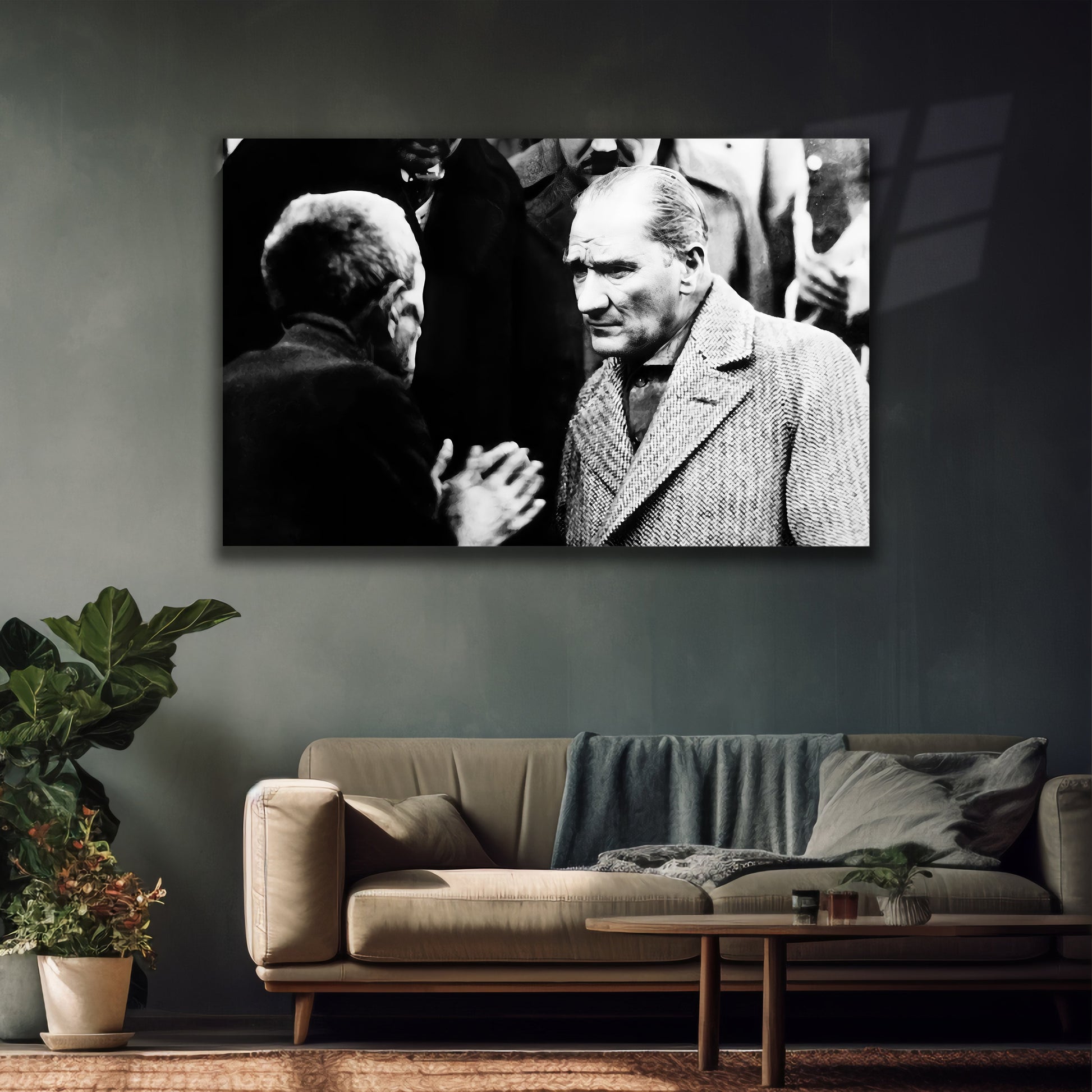 Atatürk Cam Tablo dekorica