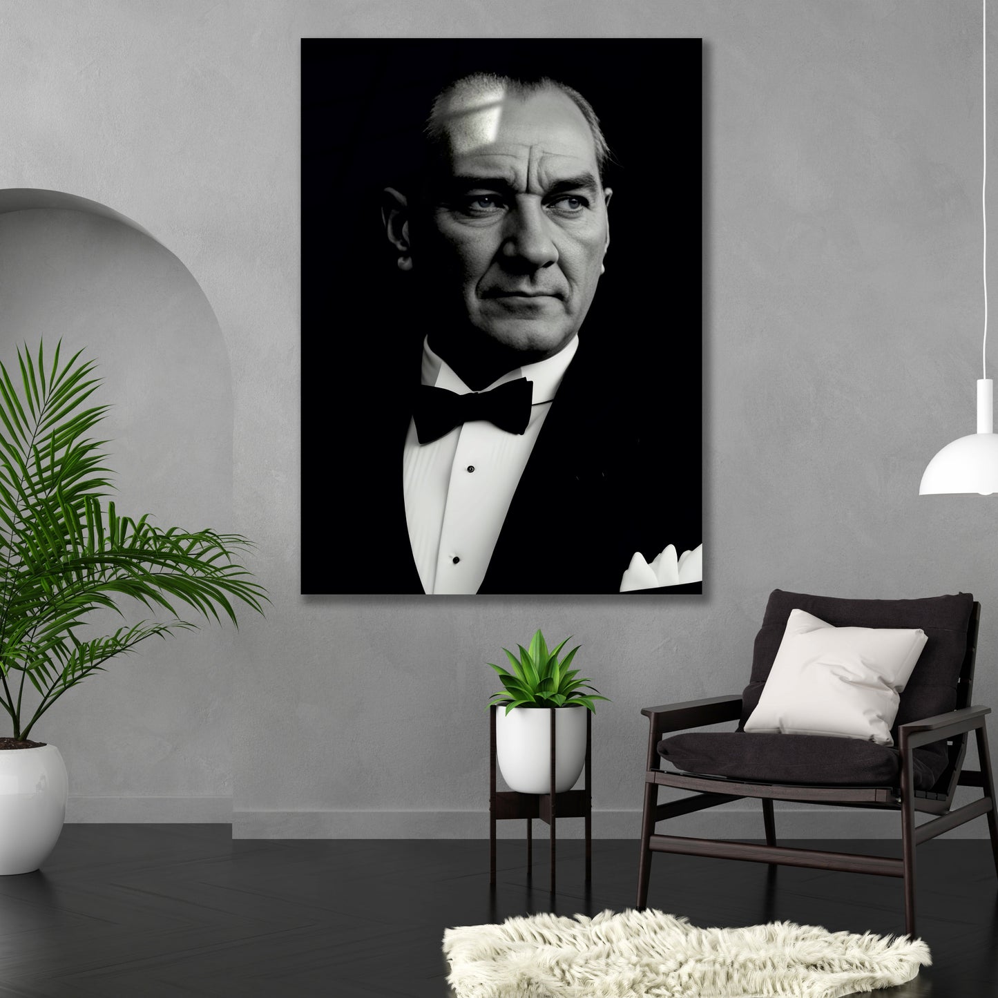 Atatürk Cam Tablo dekorica