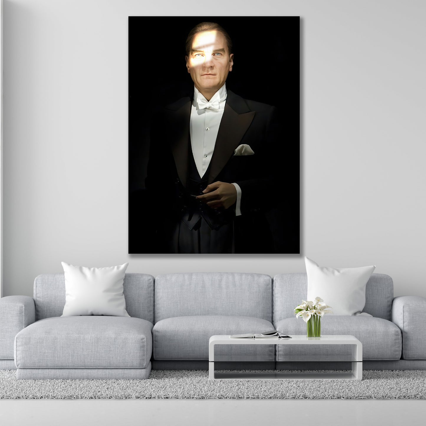 Atatürk Cam Tablo dekorica