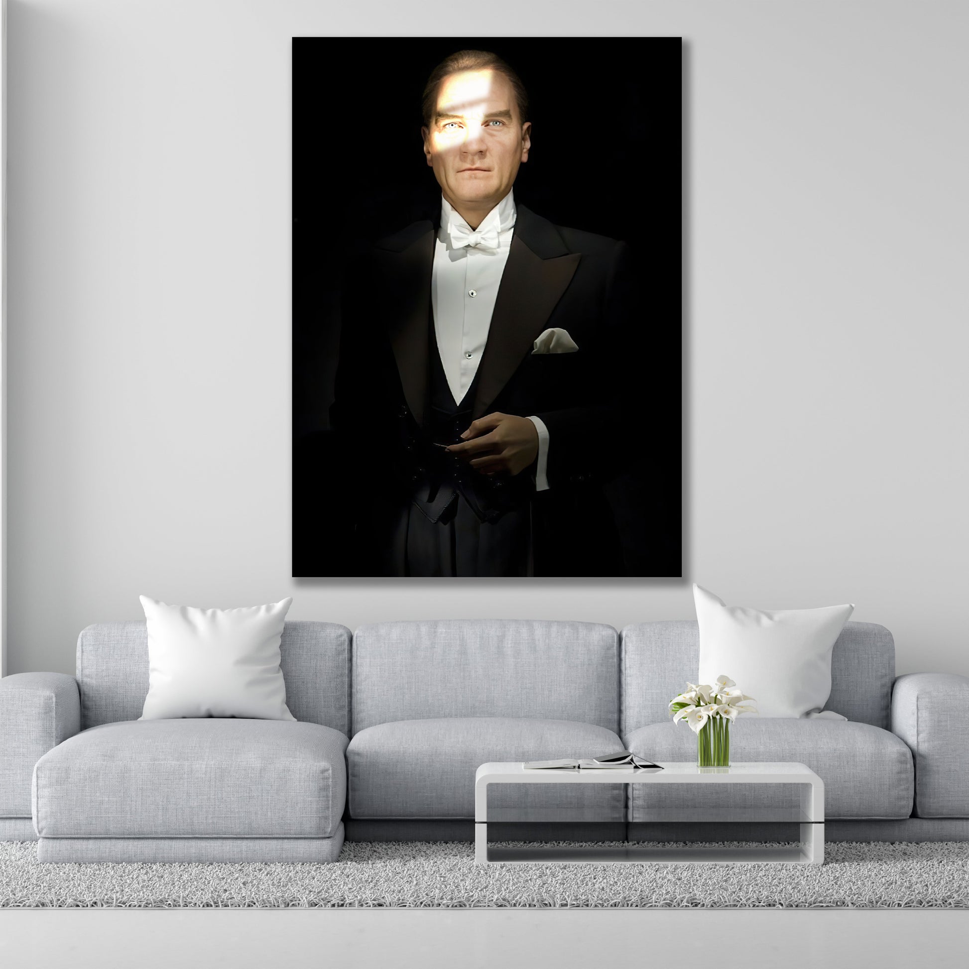 Atatürk Cam Tablo dekorica