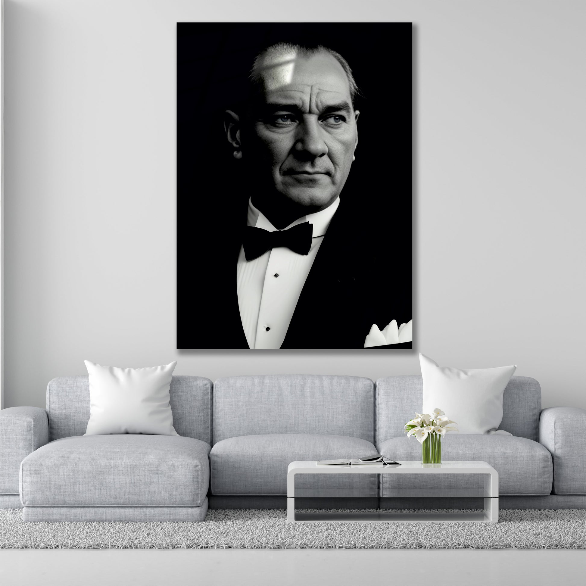 Atatürk Cam Tablo dekorica