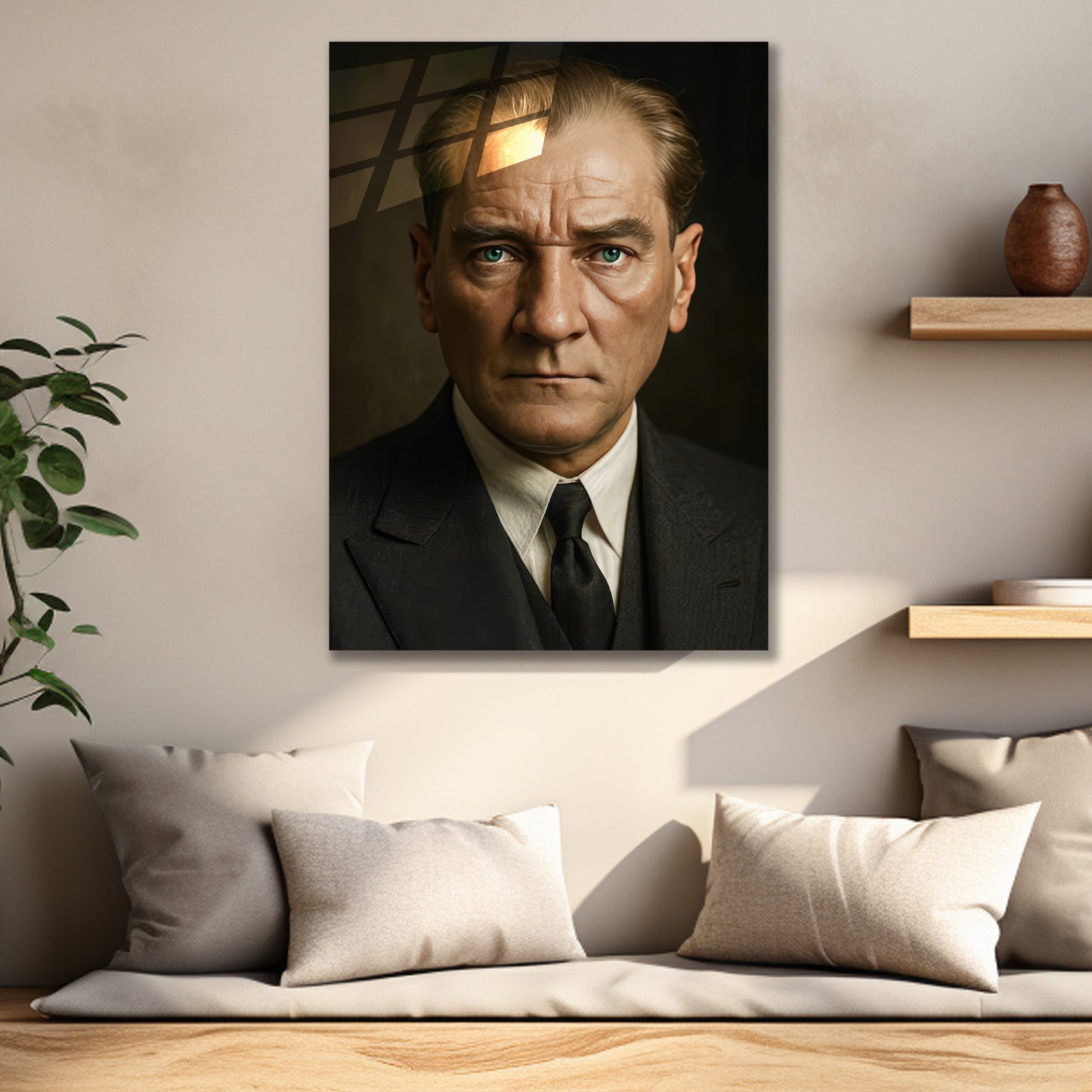 Atatürk Cam Tablo | Portre