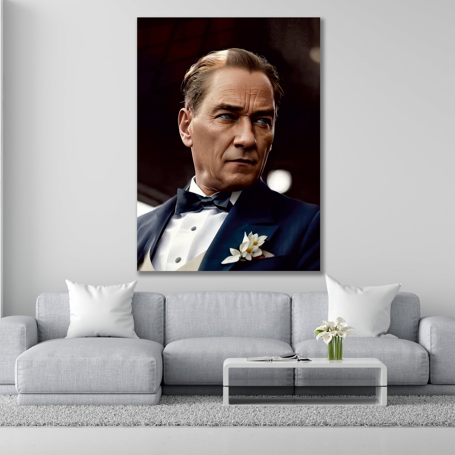 Atatürk Cam Tablo dekorica