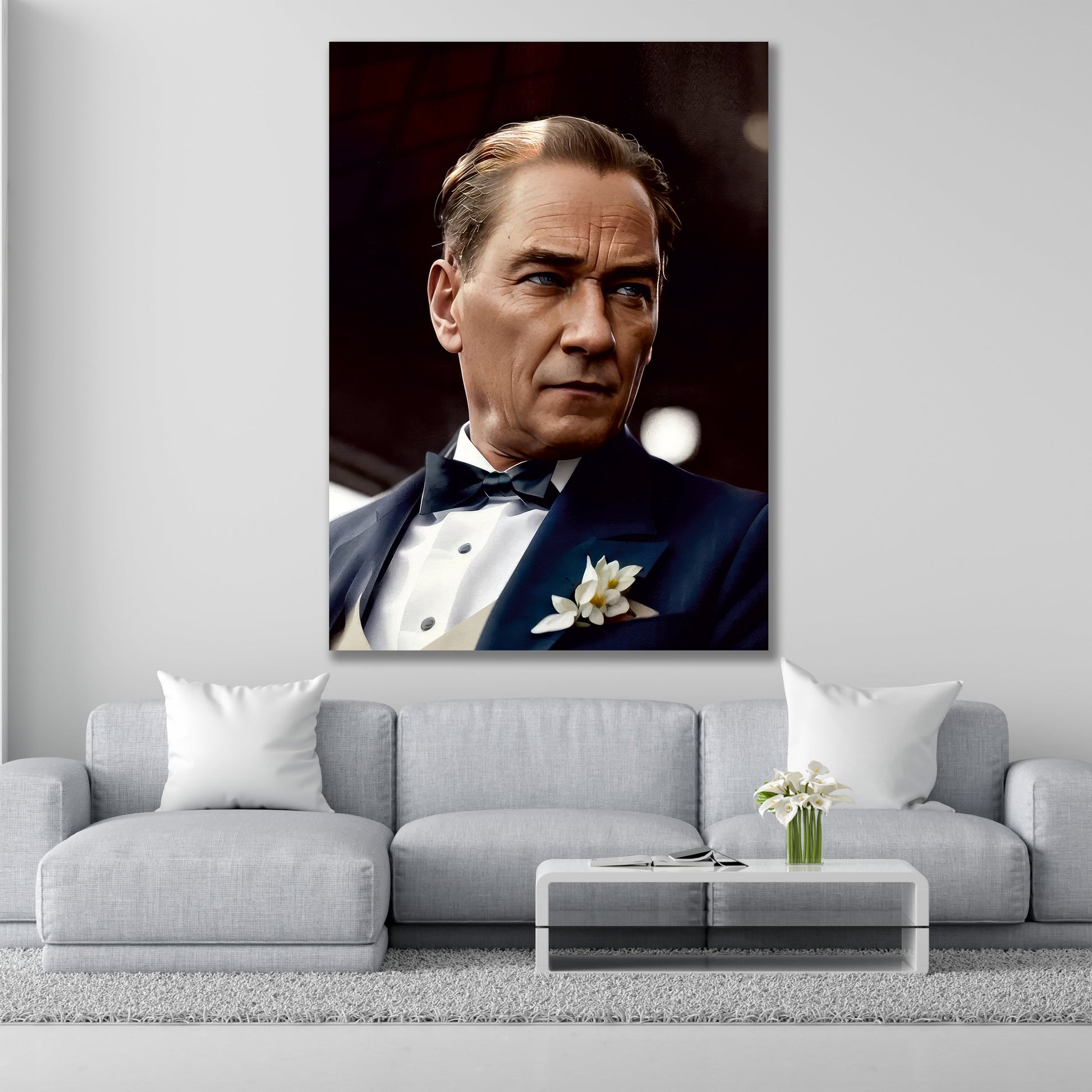Atatürk Cam Tablo dekorica