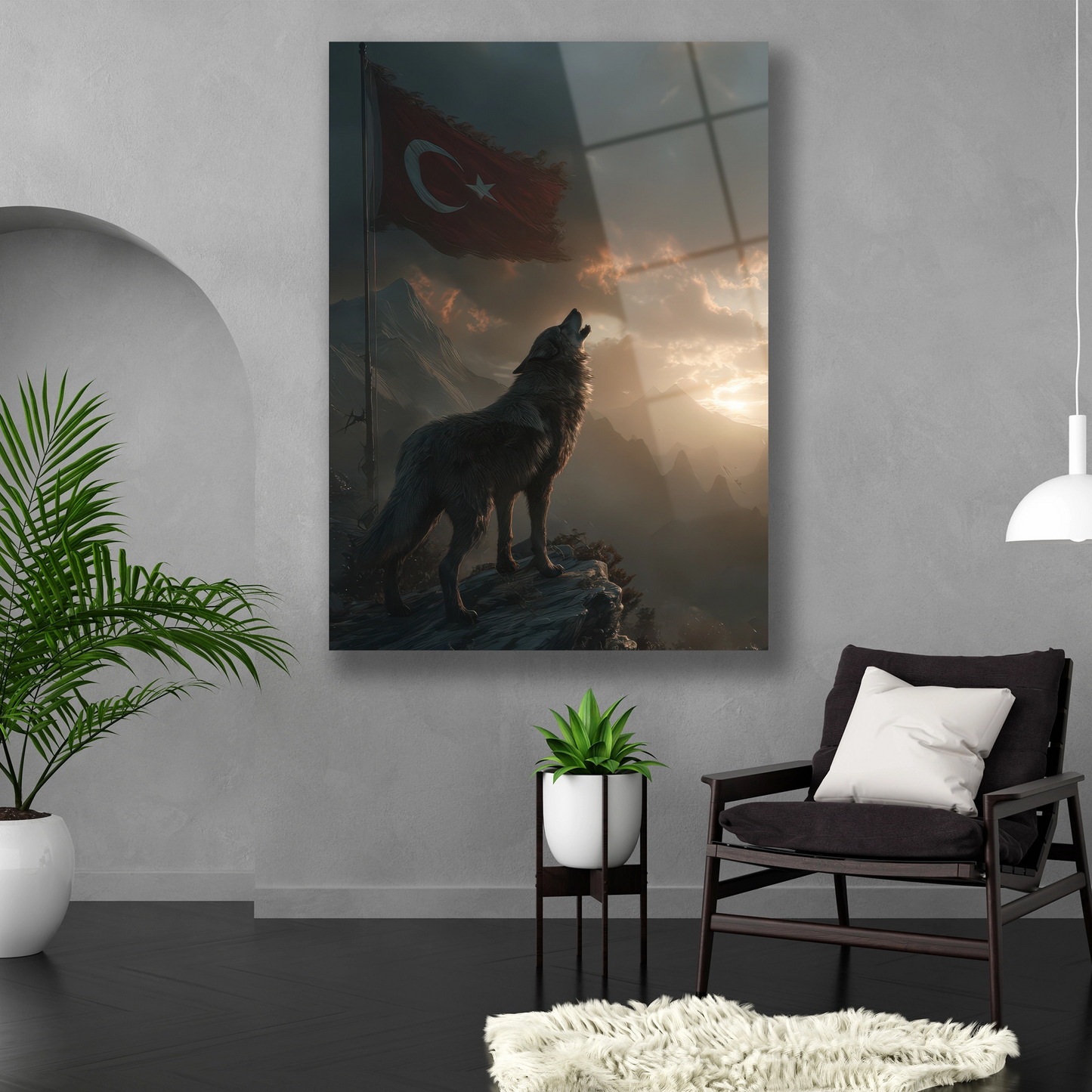 uluyan bozkurt cam tablo