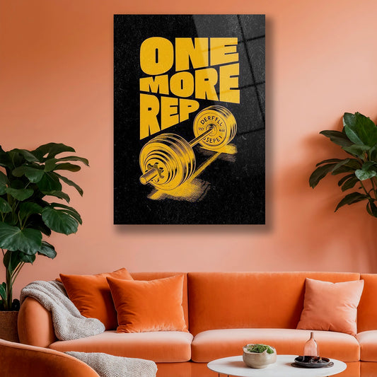 sarı siyah halter desenli spor salonu tablosu