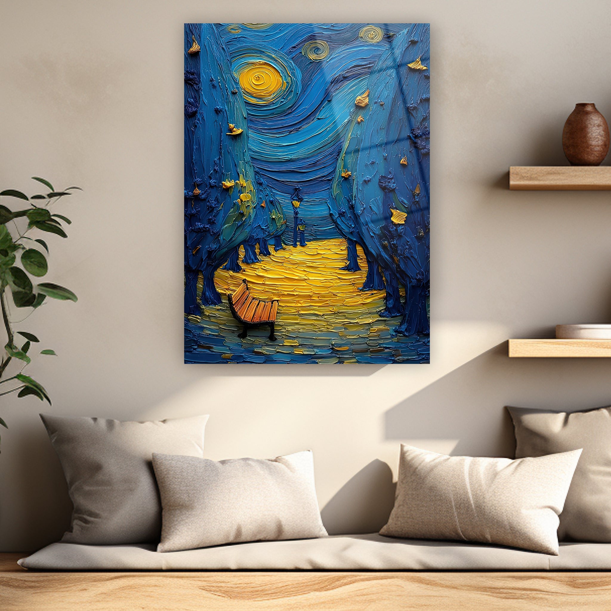  Van Gogh stili cam tablo