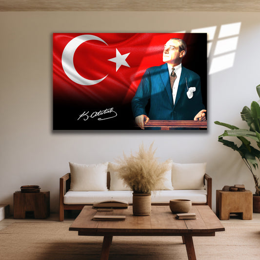 Atatürk Cam Tablo