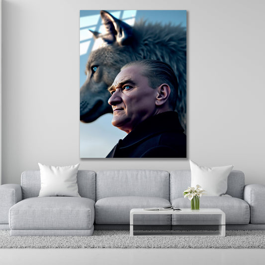 Atatürk Cam Tablo