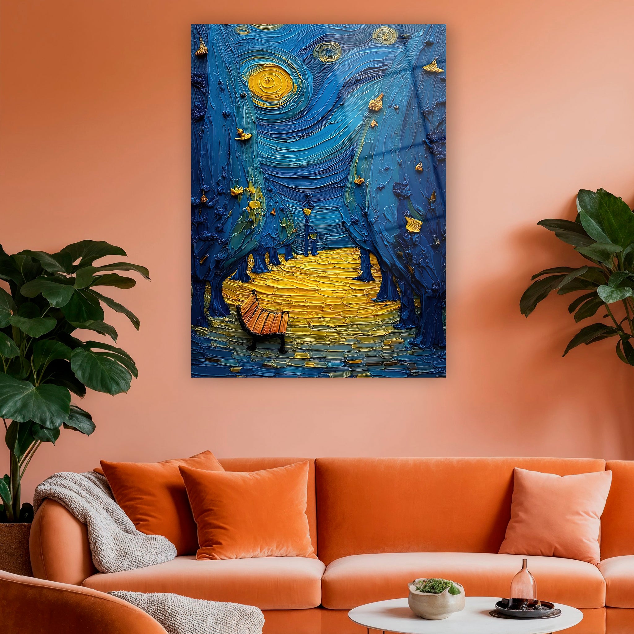  Van Gogh cam tablo