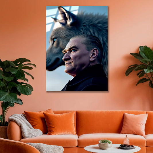 Atatürk Cam Tablo