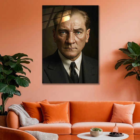 Atatürk Cam Tablo | Portre