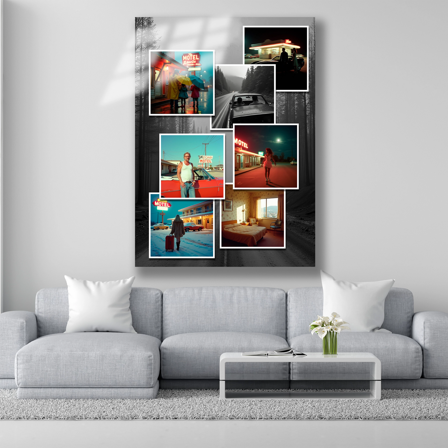 kişiye özel üretim cam tablo