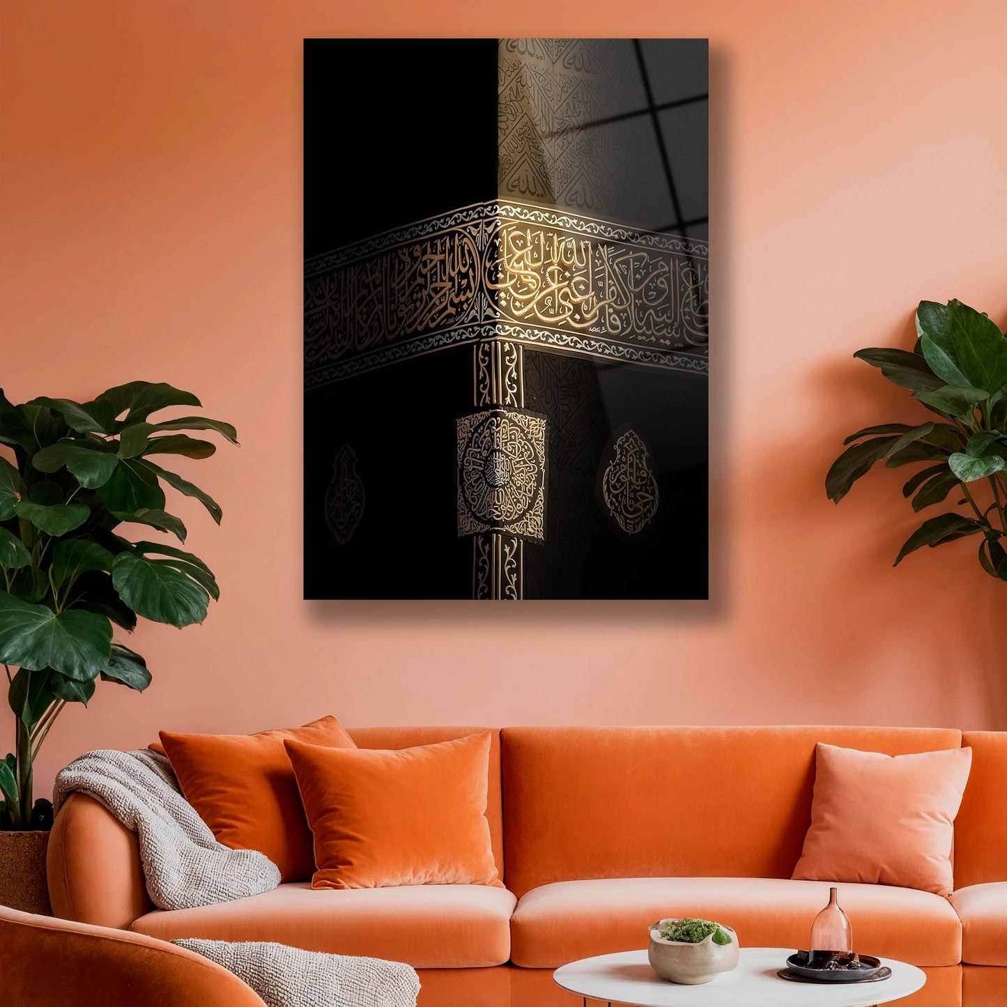 kabe örtüsü cam tablo