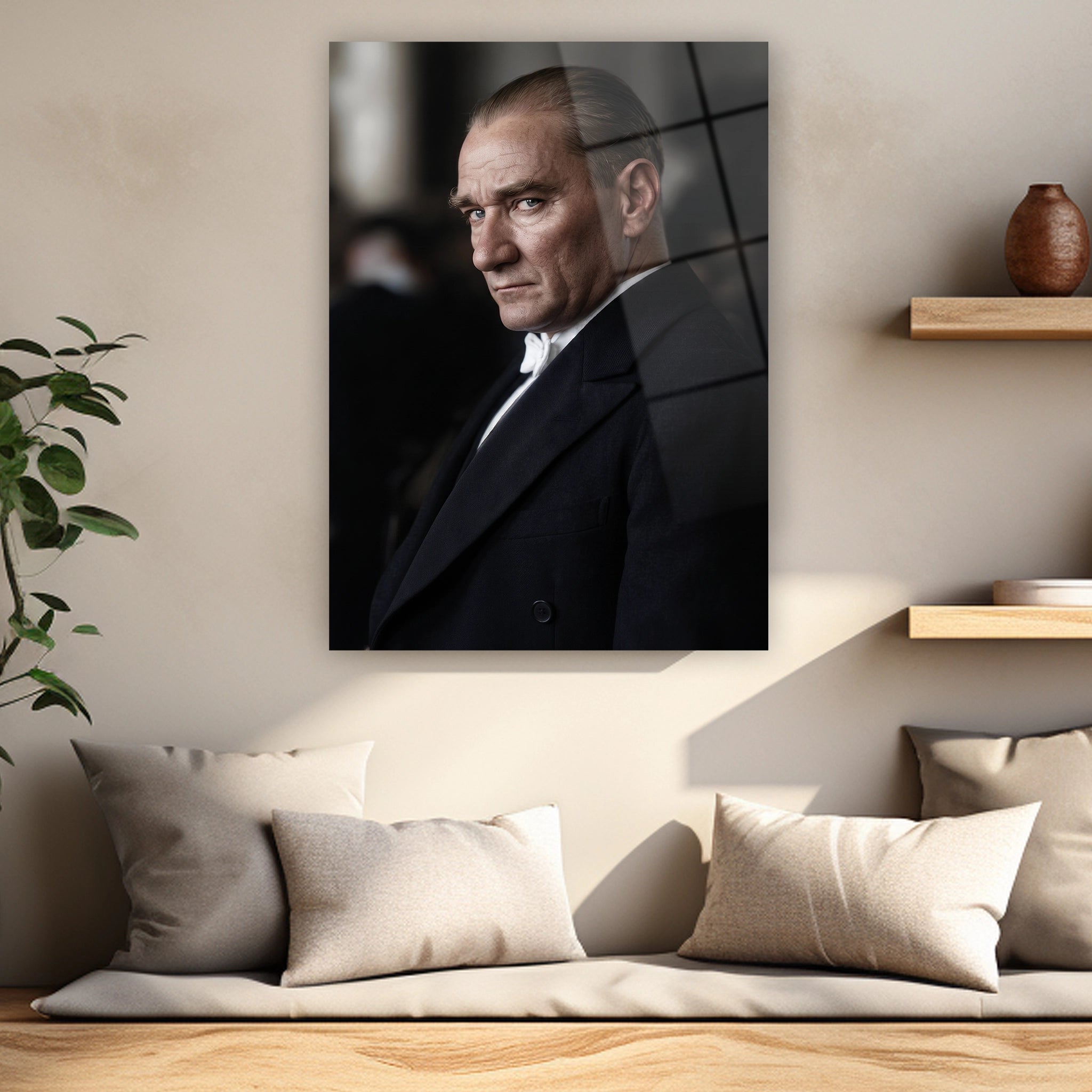 yakın çekim sinematik atatürk posteri denizli üretimi