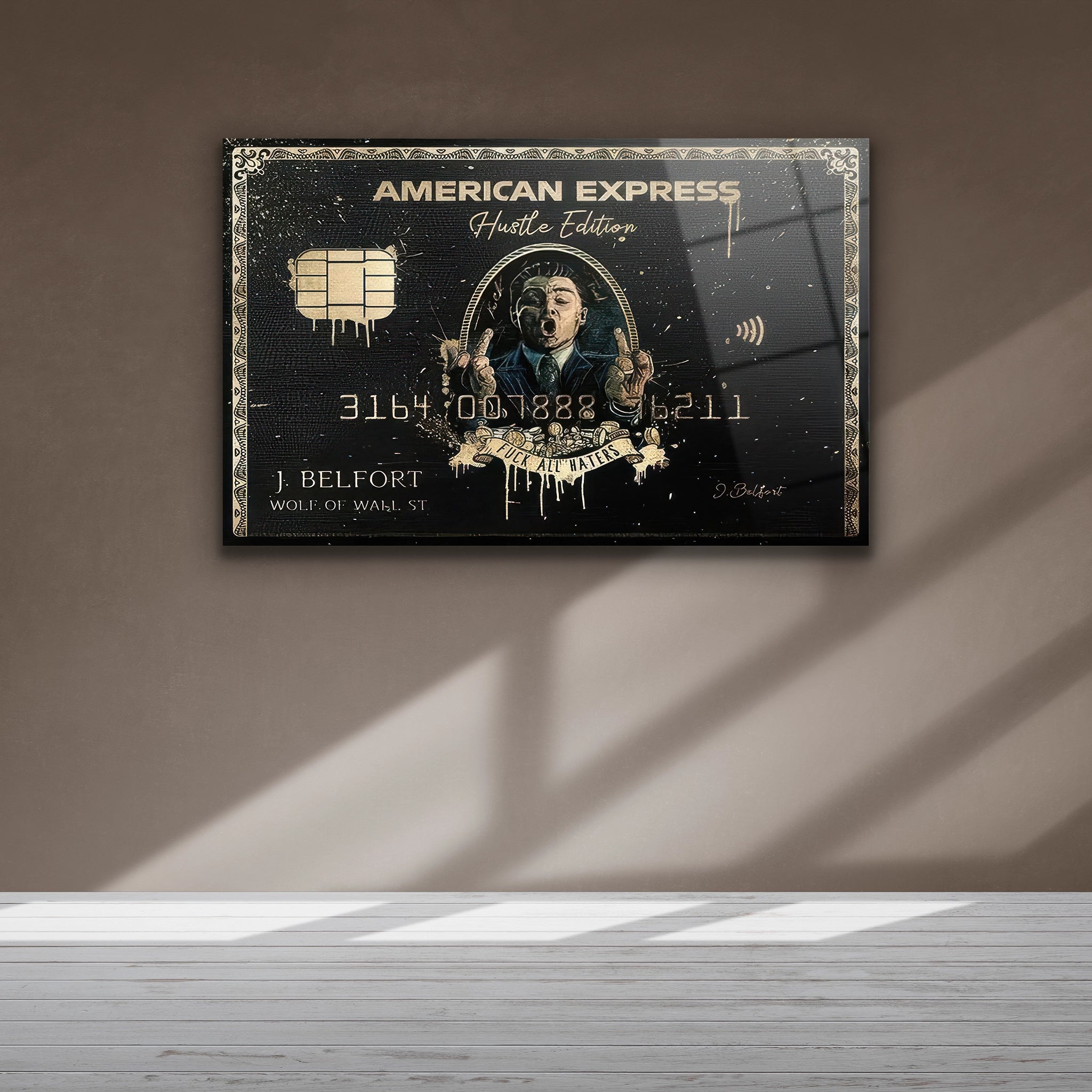 American Express Hustle Edition Duvar Dekoru Dekorica