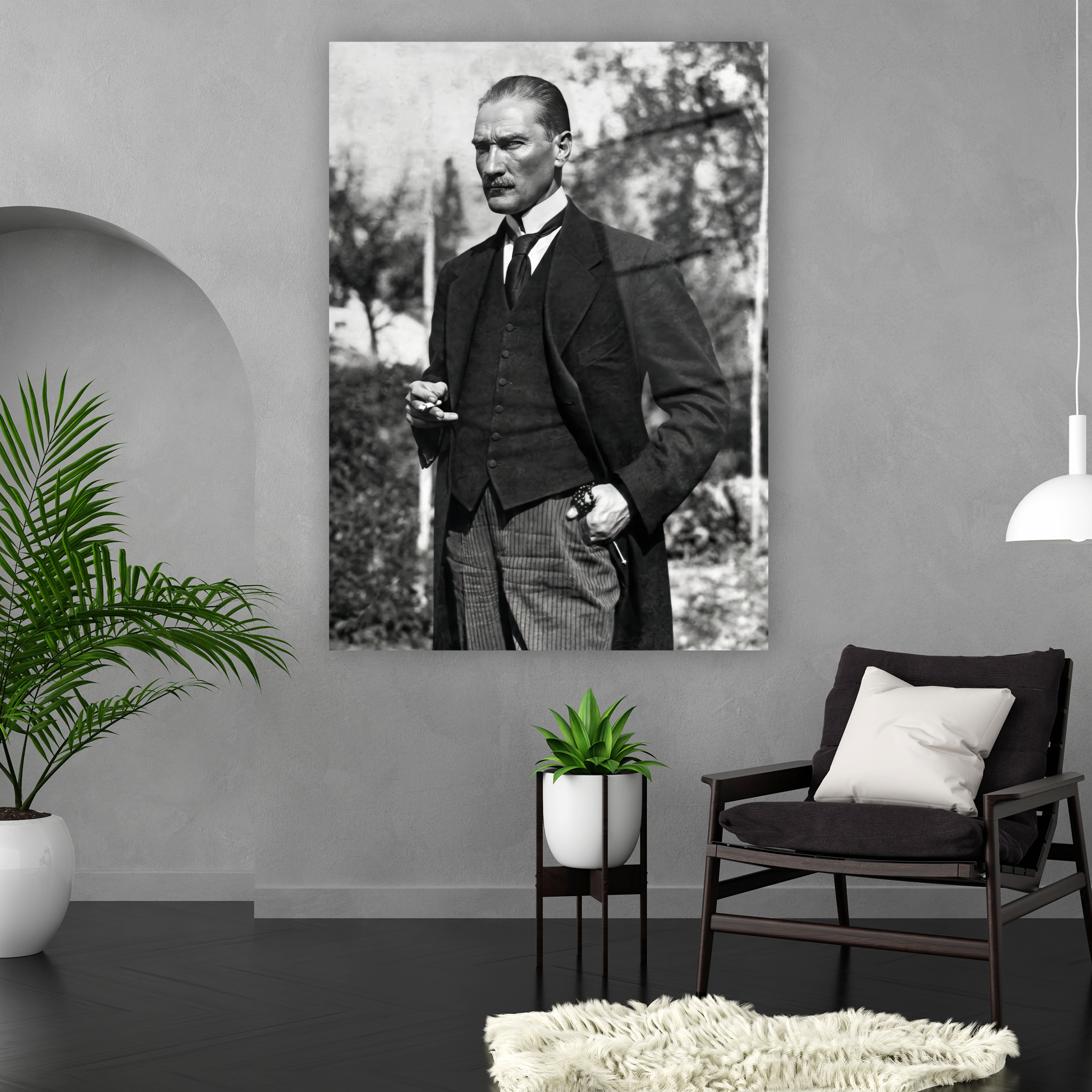 salon ve ofis için asil tarihi lider lüks tablo