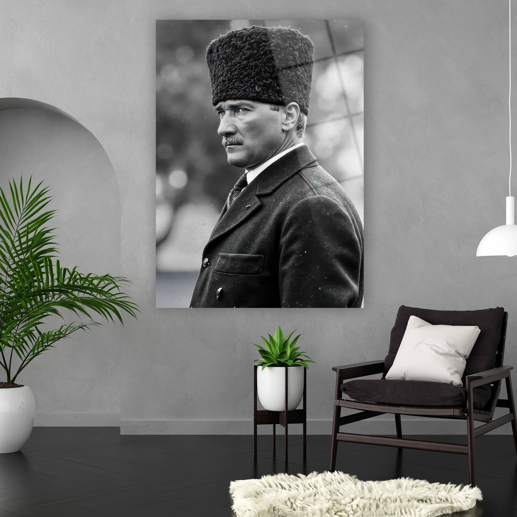 makam odası ve ofis için asil tarihi lider lüks tablo