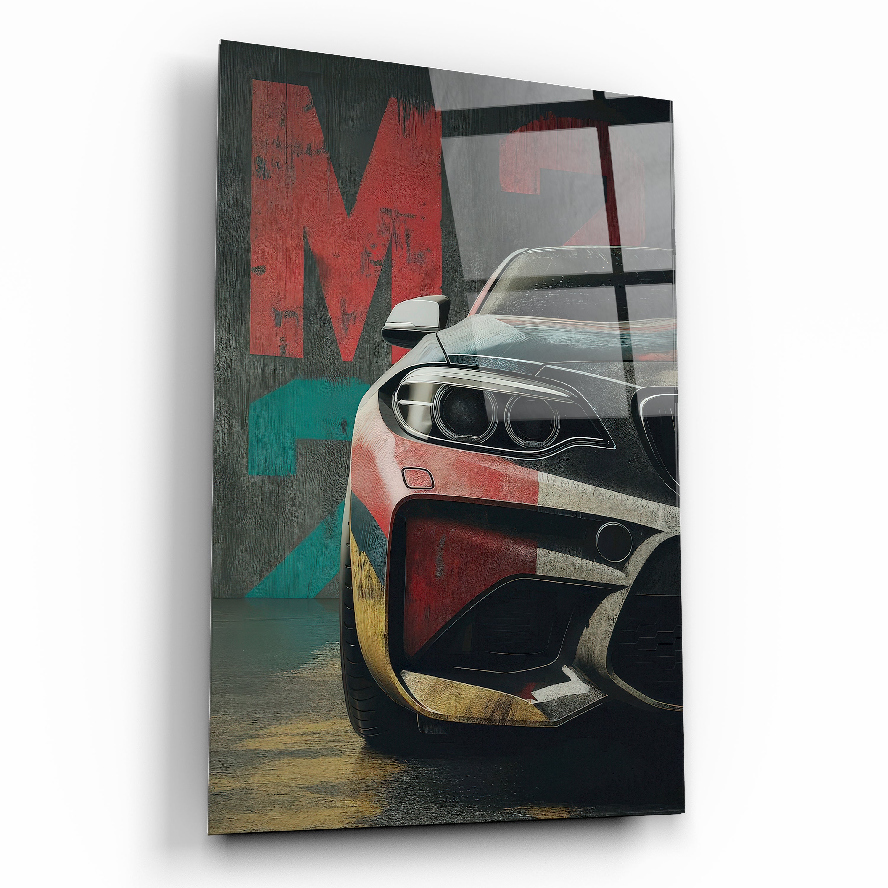 bmw m2 cam tablosu araba severlere özel duvar dekoru