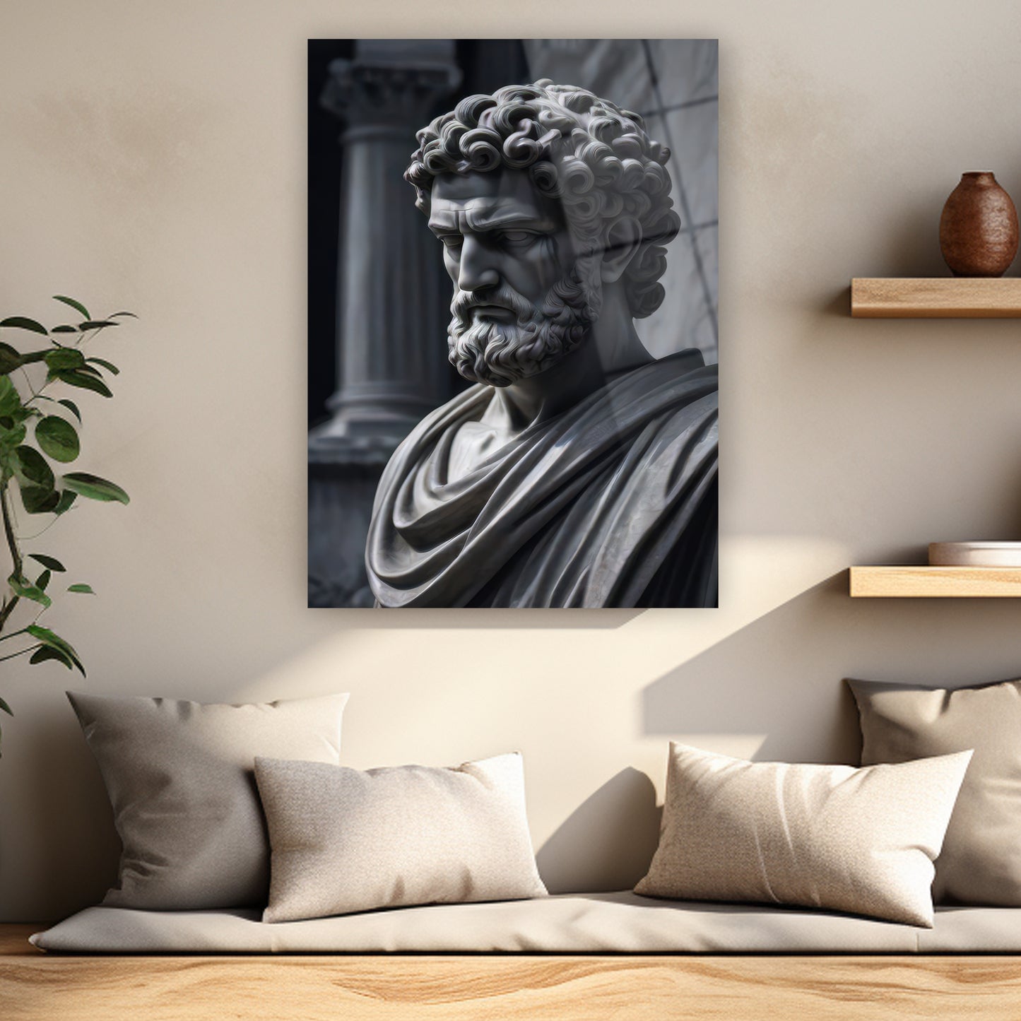 stoicism motivasyon duvar dekoru