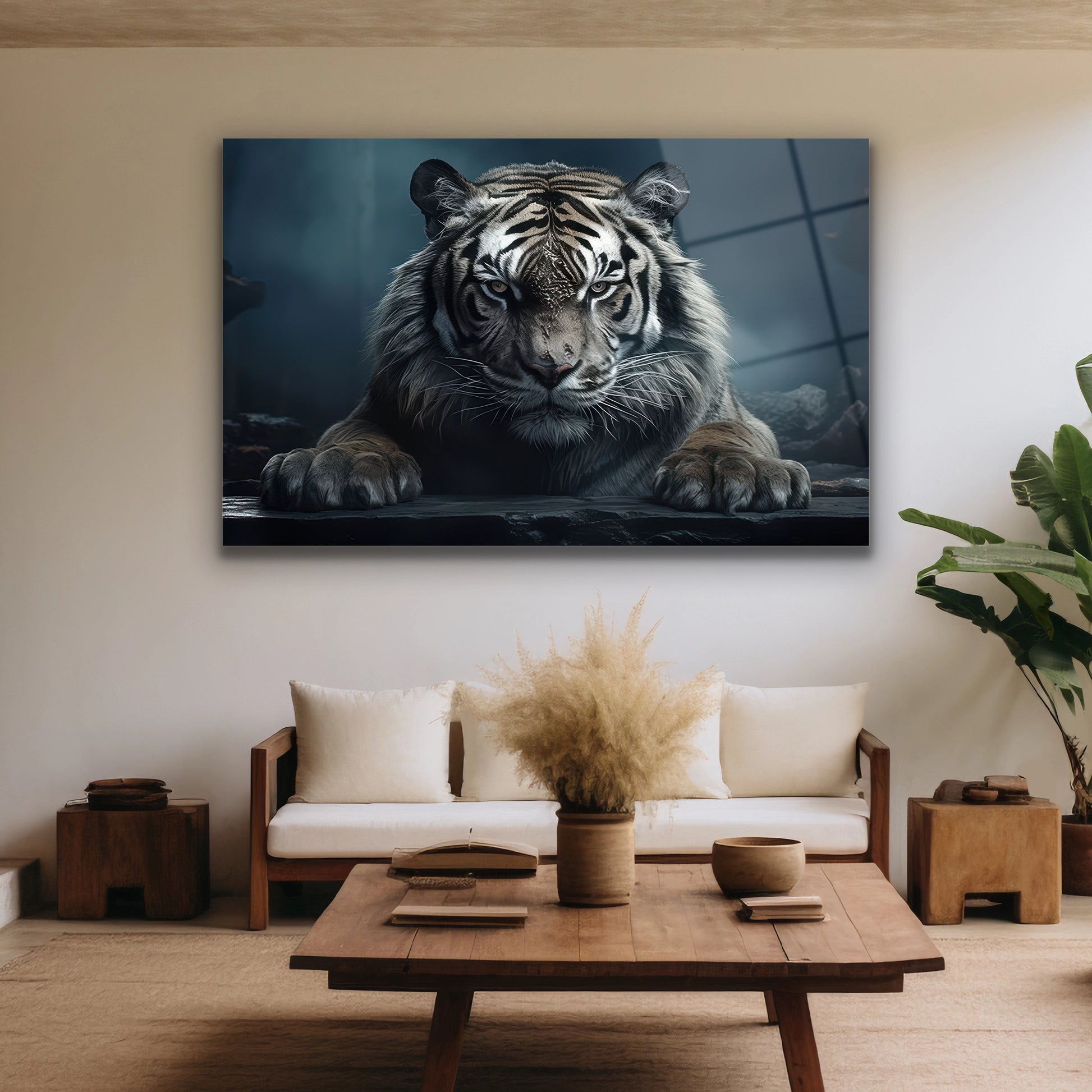 Dekorica 4mm Temperli Hayvan Figürlü Cam Baskı