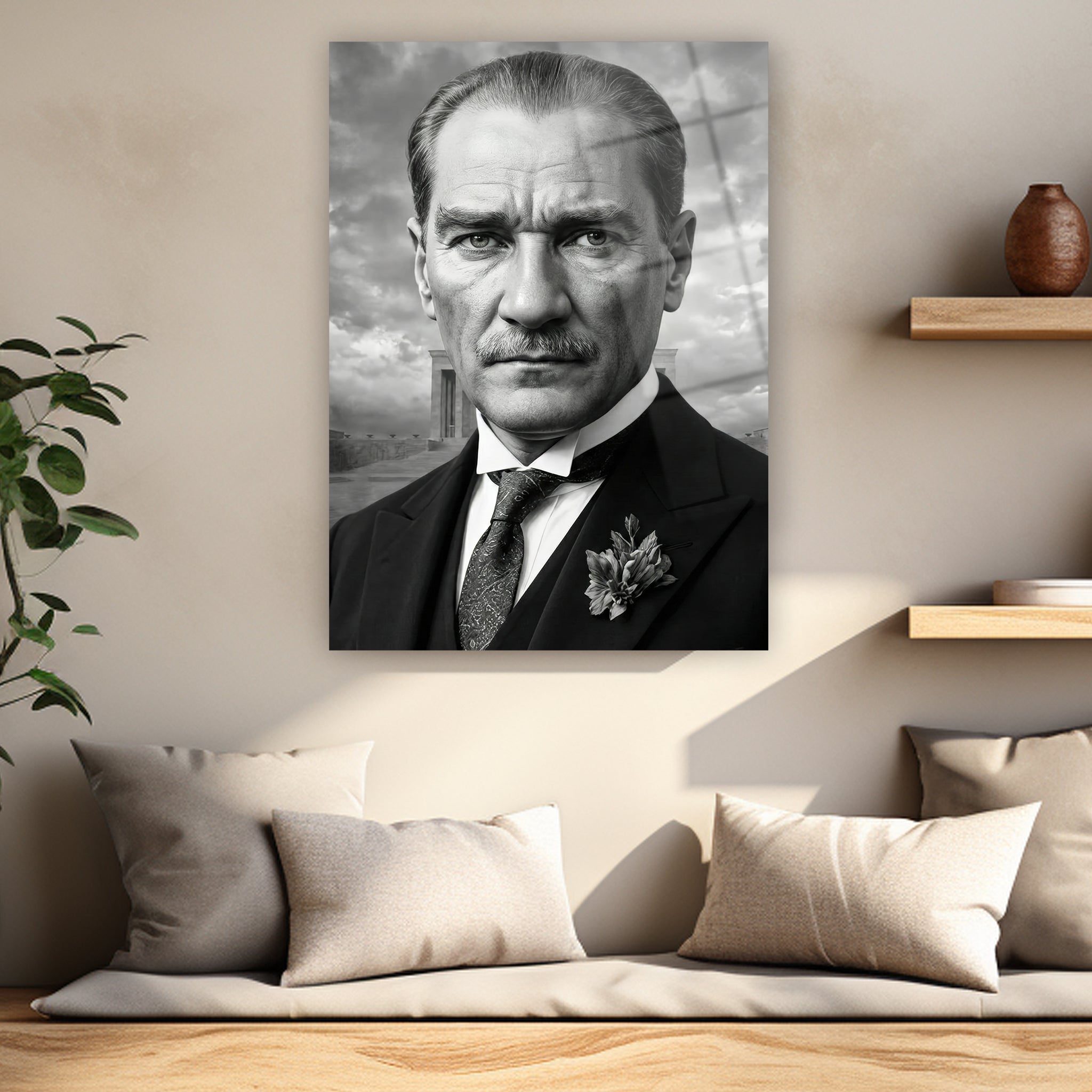 Dekorica Atatürk serisi temperli cam tablo modelleri