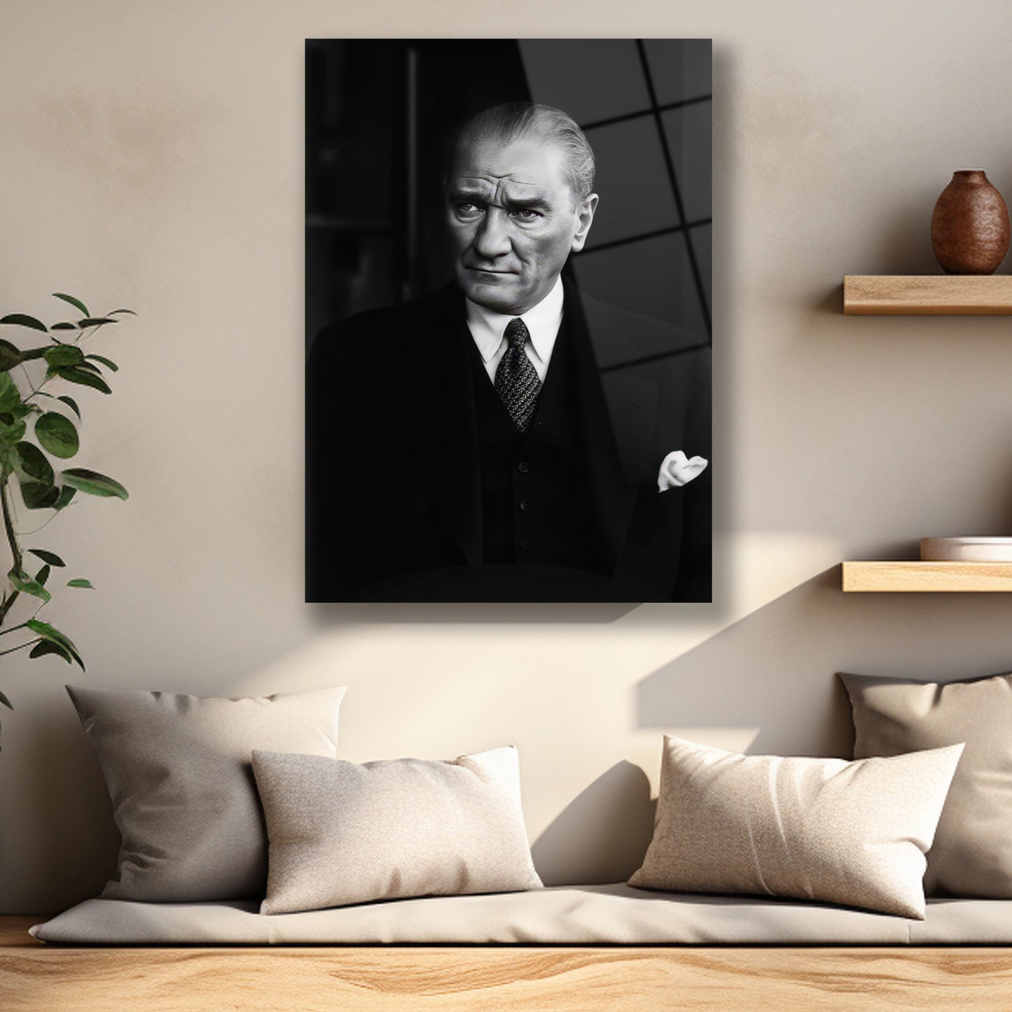 Gazi Mustafa Kemal cam tablosu