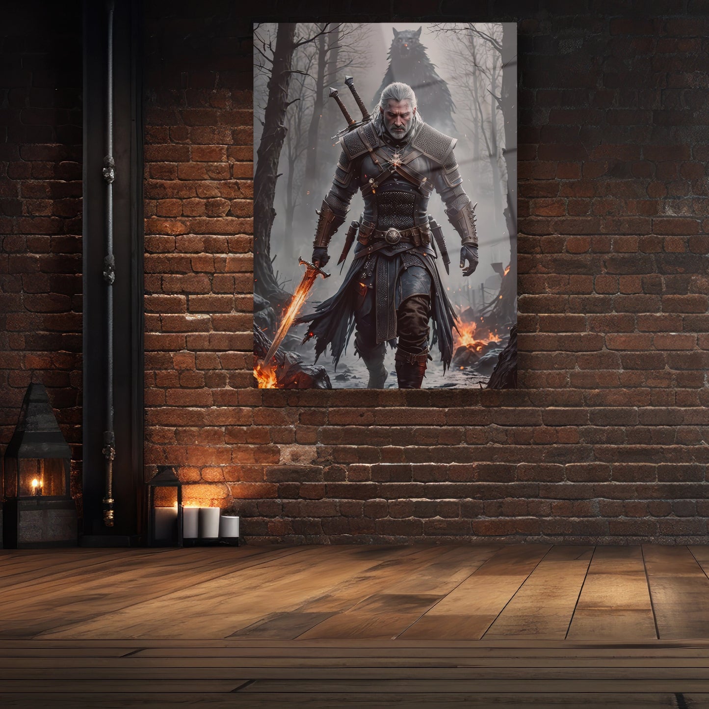 witcher geralt cam tablo