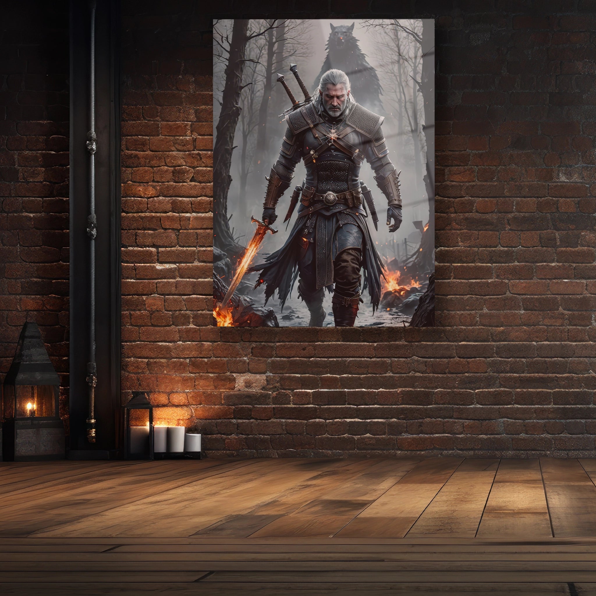 witcher geralt cam tablo