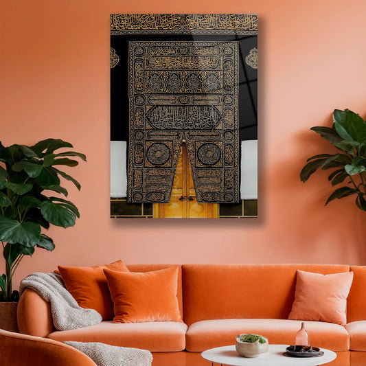 temperli kabe kapısı cam tablo