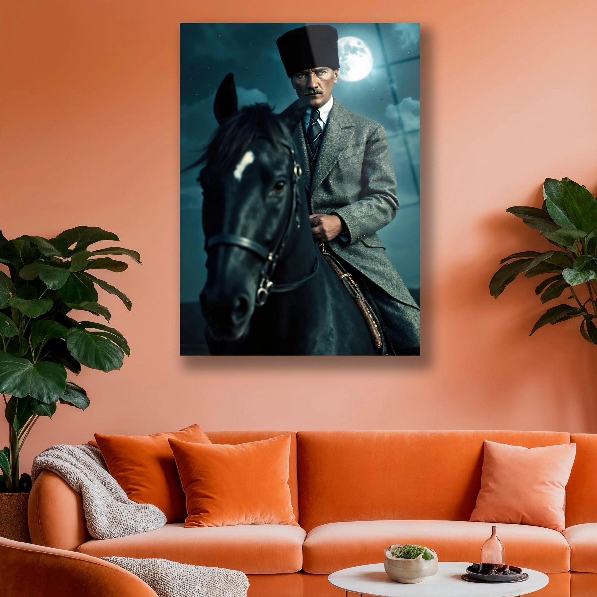 atıyla gezintideki atatürk cam tablo