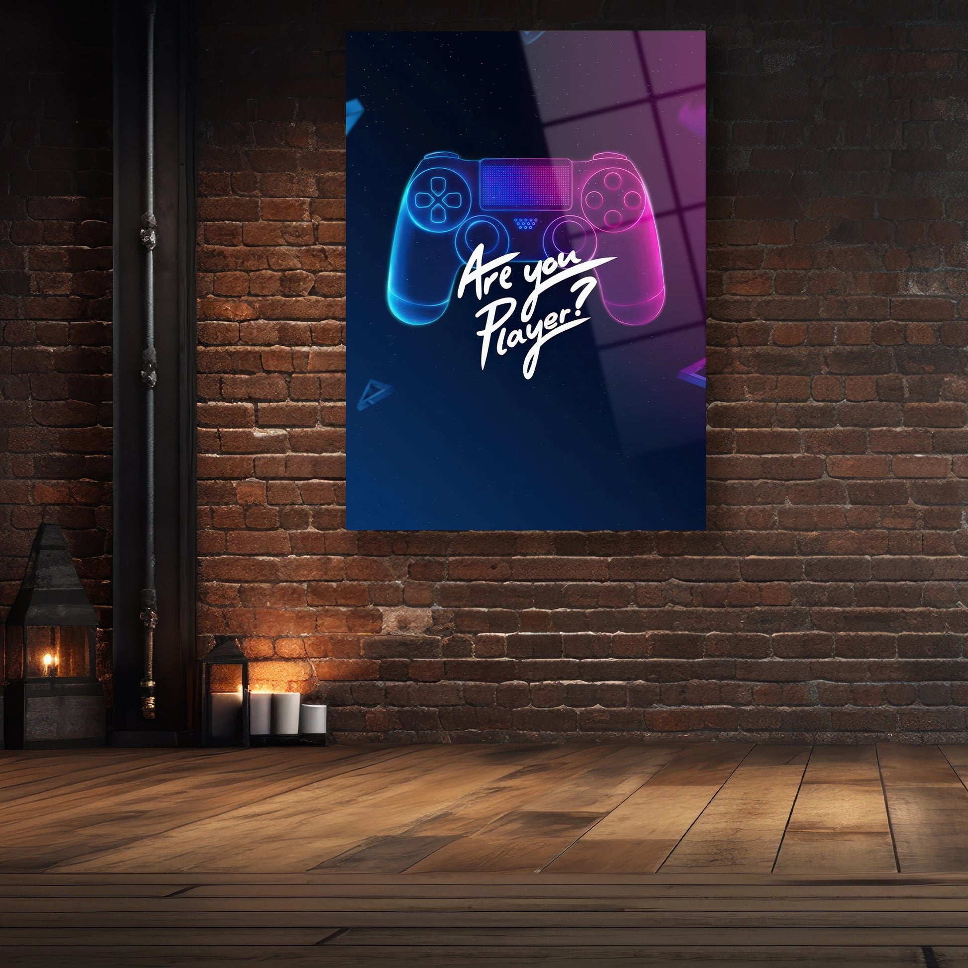 gaming konsol cam tablo