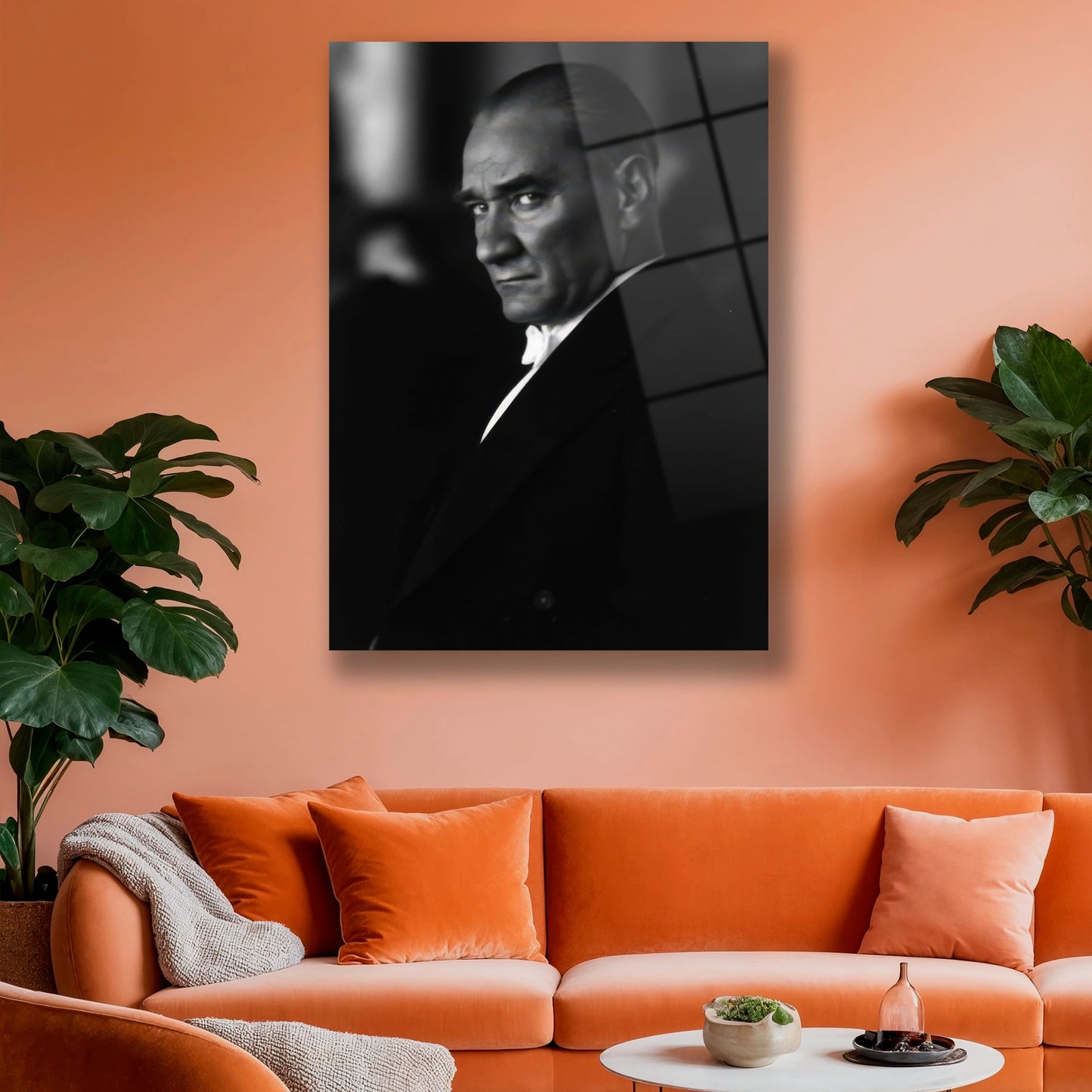 ters bakışlı atatürk portesicam tablo