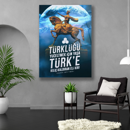 türkçü cam tablo