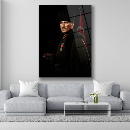 kurtuluş Savaşı komutanı Mustafa Kemal Paşa cephede.