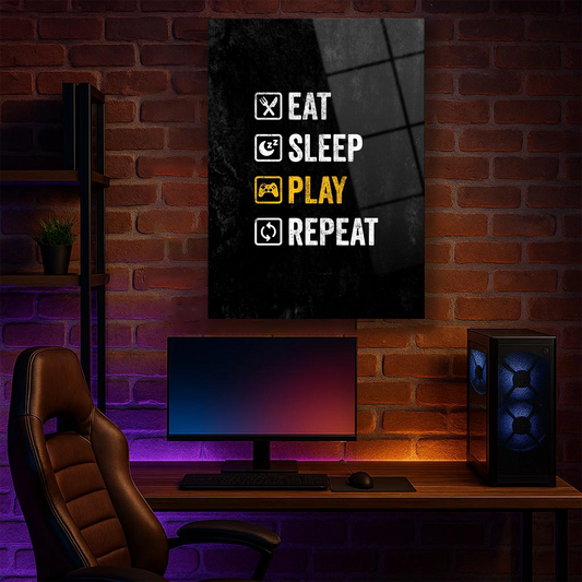 oyuncu döngüsü cam tablo