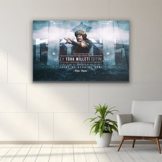 bilge kagan cam tablo