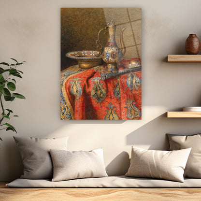 osmanlı motifli tarihi obje ve hançer posteri