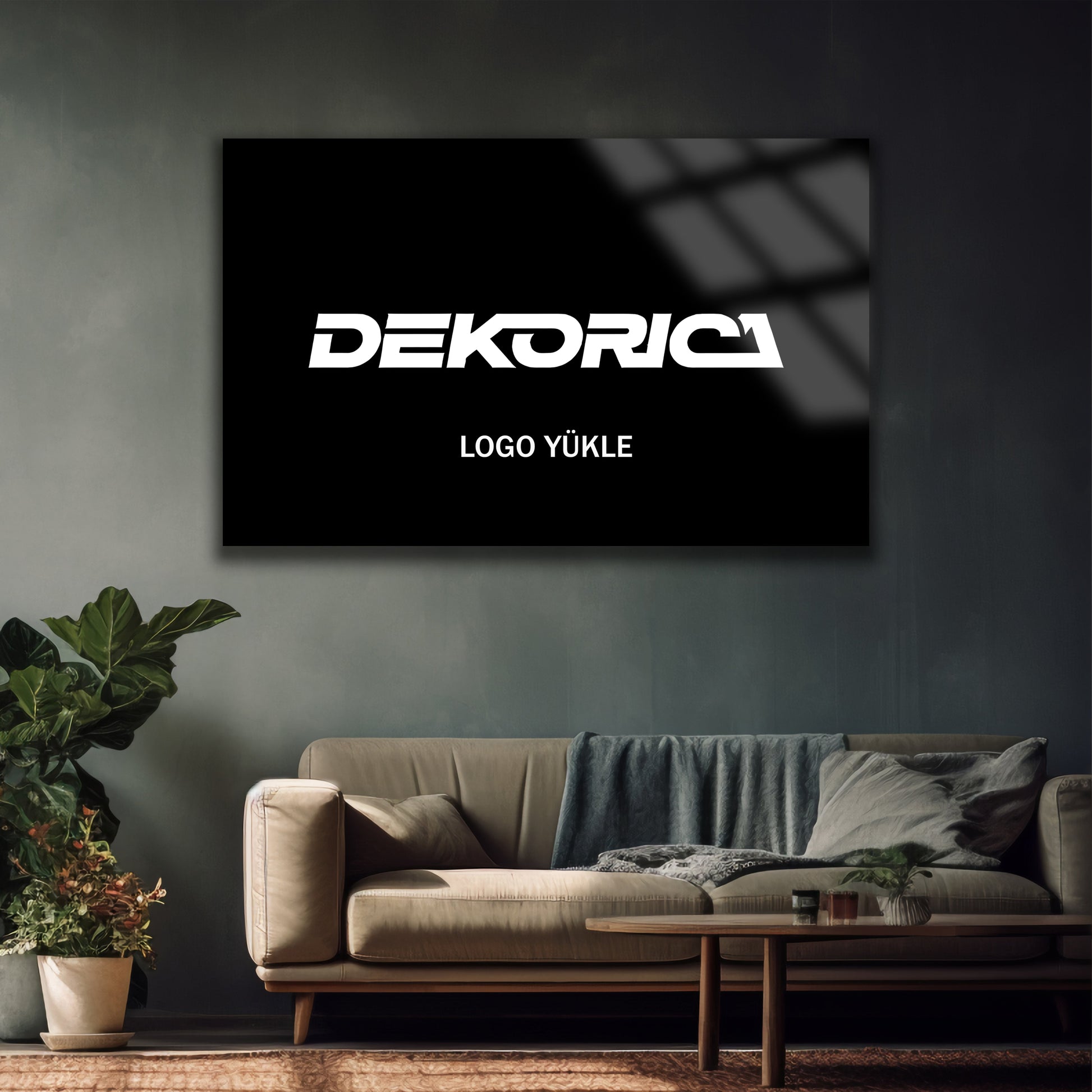 cam tablo firmaya özel