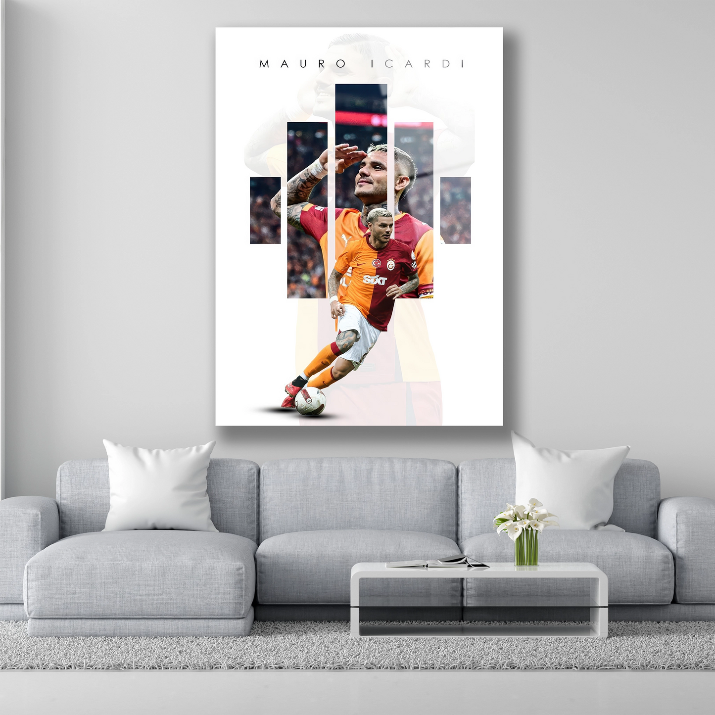 mauro icardi gol sevinci cam tablo