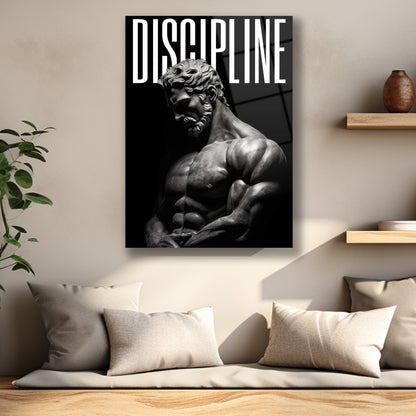 parlak yüzeyli siyah beyaz cam baskı poster